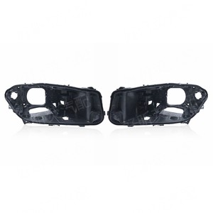 Carcasa Trasera de Faro para BMW Serie 5 F10 2014 2017, Cubierta de Lámpara de Plástico Negro - Product Image 4