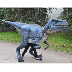 Disfraz Animatronic Giant Walking Raptor Velociraptor realista <span class=keywords><strong>Dino</strong></span> profesional - Product Image 3