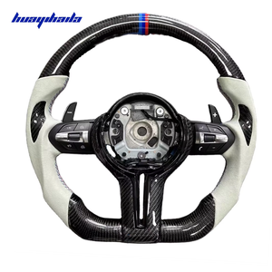 מותאם אישית f20 f21 f22 f32 f36 f33 f36 f33 f80 f82 m3 f30 340i לבן אלקנטרה M ספורט היגוי גלגל סיבי פחמן ההגה - Product Image 1