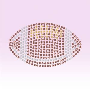 <span class=keywords><strong>En</strong></span> <span class=keywords><strong>el</strong></span> momento del LEEP ootball, outine, Ron-on, hinestone - Product Image 4