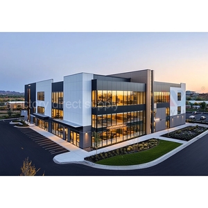 Edificio de Estructura de Acero Industrial, Taller de Gran Envergadura de Alta Resistencia, Interior sin Columnas para Soldadura y Corte Industrial - Product Image 1