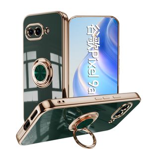 Para <span class=keywords><strong>Google</strong></span> Pixel 9A/9 Pro/9 Pro XL 6D <span class=keywords><strong>Chrome</strong></span> Car Mount Stand case Contraportada, Ring Holder CASE para Galaxy S25 Edge - Product Image 6