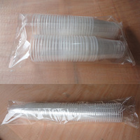 Machines d'emballage de gobelets en papier en plastique indépendantes à comptage automatique à grande vitesse électrique machine d'emballage de gobelets à boire