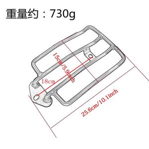 Support porte-bagage pour siège arrière de moto, en plastique, pour Harley Sportster <span class=keywords><strong>Iron</strong></span> XL <span class=keywords><strong>883</strong></span>, 1200, 2004, 2019, 2018, 2017, 2016, 2015 - Product Image 3
