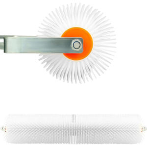 ลูกกลิ้งทาสีอุตสาหกรรมแบบมีเดือยแหลมปรับระดับเองทำจากเรซินอีพ็อกซี่ขนาดใหญ่ปรับแต่ง20in มสั่งเฟรมได้ - Product Image 2