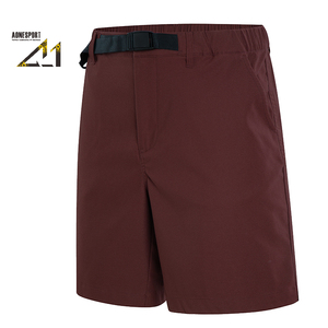 Shorts tactiques en toile unie pour homme A-1, taille haute, fermeture éclair, séchage rapide, respirant, pour entraînement en extérieur et vêtements de travail - Product Image 1