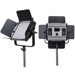Tolifo panel lampu LED ultra-terang, panel lampu Video Film siaran dapat diredupkan untuk Film fotografi Studio