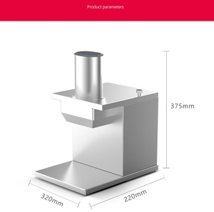 Máquina Eléctrica Comercial para Cortar Vegetales en Cubos |   Cortador de Cubos para Patatas, Zanahorias y Cebollas, Máquina Procesadora de Alimentos - Product Image 6