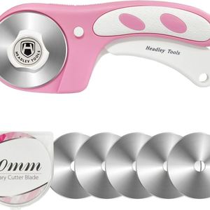 Nuevo Cortador Rotatorio de Tela de 60 mm con Diseño de Rodamiento para Tela, Cuero, Manualidades y Costura - Product Image 1