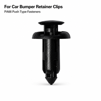 Clip de fixation à broche B16 POM 90505 SXO 003 pour pare-chocs, calandre et garde-boue de voitures Nissan