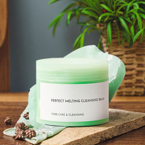 Heartleaf Jojoba Seed Oil Baume nettoyant Crème démaquillante au panthénol d'hamamélis pour le visage et les lèvres - Product Image 1