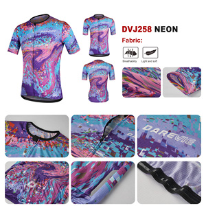 <span class=keywords><strong>Maillot</strong></span> de cyclisme Darevie pour hommes, vêtements de cyclisme sur route, tenue de cyclisme, t-shirts de vélo néon, <span class=keywords><strong>maillot</strong></span> avec logo personnalisé - Product Image 6