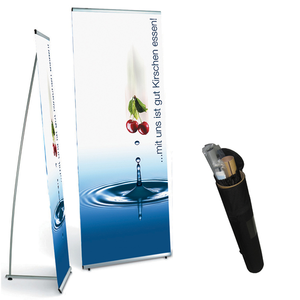 80*200cm Aluminio <span class=keywords><strong>L</strong></span> <span class=keywords><strong>Banner</strong></span>, Publicidad portátil <span class=keywords><strong>L</strong></span> <span class=keywords><strong>Banner</strong></span> Stand con impresión personalizada - Product Image 3
