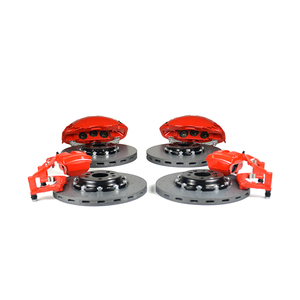 Nouveau kit de frein avant avec étriers 6 pistons, disques carbone-céramique 405x34mm, système BBK, performance de freinage améliorée de 50%, compatible - Product Image 2