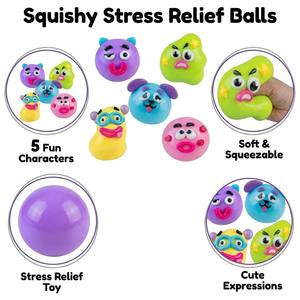 Pelotas Antiestrés de TRP Suaves y Divertidas que Cambian de Color, Juguetes para Aliviar el Estrés, Unisex, para Mayores de 14 Años, Juguetes Creativos de Marca, 10 cm - Product Image 3