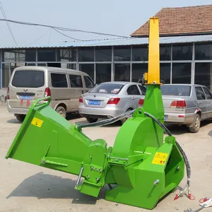 Hydraulic feed Diesel pto wood chipper machine log chipper grass chipper tree wood chipper tree branch shredder forest machinery