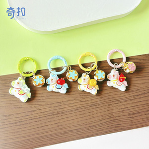 New Year's Eve Lucky Money Horse <strong>Keychain</strong> Backpack Cartoon Accessories for Girls As Gifts for Besties - Product Image 2