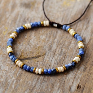 Pulsera de Cuentas Hecha a Mano de Moda, Superventas, para Hombre y Mujer, Joyería de Eslabones de Cadena Turquesa, Novedad Transfronteriza - Product Image 4