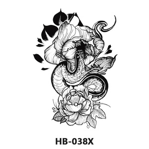 Papel para Tatuajes Temporales, Diseño <span class=keywords><strong>de</strong></span> Flores Indias, Sexy y a la Moda, Lavable, Adhesivos para Tatuajes <span class=keywords><strong>de</strong></span> <span class=keywords><strong>Brazo</strong></span>, Impermeables, Medio <span class=keywords><strong>Brazo</strong></span>, Logotipo Personalizado, Venta al Por Mayor - Product Image 4