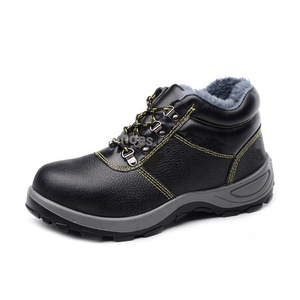 Inverno Tenere In Caldo In Pelle Resistente Ai Prodotti Chimici Impermeabile <span class=keywords><strong>S1P</strong></span> degli uomini Stivali Da Lavoro Scarpe di Sicurezza Con Puntale In Acciaio Industriale - Product Image 1