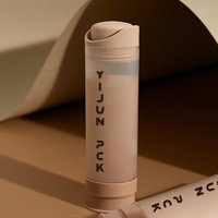 Tubes à pompe sans air en PP de 50g et 80g, tubes cosmétiques vides à presser pour lotion, emballage personnalisé, modèle R-0237 CN