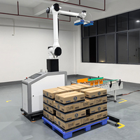 Palettiseur automatique à grande vitesse GURKI, bras robotique industriel, cobot, bois, aliments, tabac, capacité de charge de 20 kg, manutention de caisses