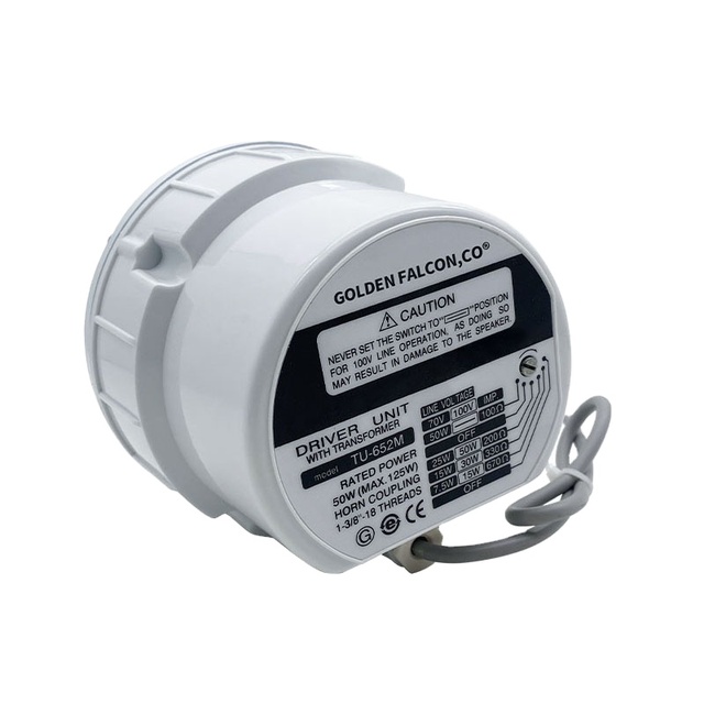 TU-652M Variable Voltage Driver Unit Horn Speaker Horn Tweeter Driver Unit 125w Compression Driver Unit