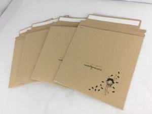 Formato personalizzato 500gsm kraft busta rigida per spedizione in cartone busta postale in cartone rigido per <span class=keywords><strong>pacchetto</strong></span> ufficio - Product Image 4