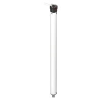 Röhren motor-Solar betriebene (WSERD40-L + DCB008 + TYB006) Lithium batterie mit Solarpanel-Lade walzrohr motoren