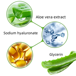 Gel de <span class=keywords><strong>Aloe</strong></span> <span class=keywords><strong>Vera</strong></span> Cherry Blossom Dream, Hidratante, Calmante, Translúcido, Limpiador Facial Herbal Humectante para Piel Sensible - Product Image 4