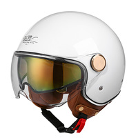 Casque demi-visage vintage de haute qualité ZoomLon 2025, vente flash, sortie d'usine, DOT, double visière, prix de gros d'usine ZoomLon
