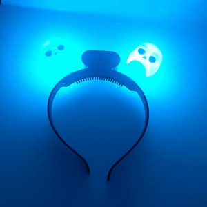 Plastic <strong>Ghost</strong> LED Flashing Light Headband Decoration for Halloween and <strong>Chinese</strong> New Year Parties - Product Image 6