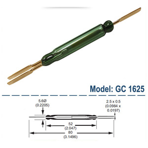 Normally Closed Changeover 14mm Reed <strong>Switch</strong> 3 Pins NC CO SPDT Form <strong>C</strong> Type <strong>Switches</strong> - Product Image 5