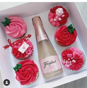 Lot <span class=keywords><strong>de</strong></span> <span class=keywords><strong>6</strong></span> boîtes élégantes en carton recyclable transparent <span class=keywords><strong>de</strong></span> qualité alimentaire LianTang pour cupcakes et <span class=keywords><strong>bouteilles</strong></span> <span class=keywords><strong>de</strong></span> vin avec ruban estampé - Product Image 6