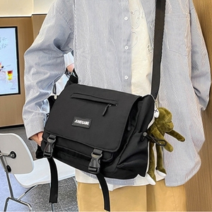 Borsa a tracolla Casual per studenti di grande capacità personalizzata Versatile borsa a tracolla in Nylon in pelle alla moda con lettera nuova <span class=keywords><strong>Messenger</strong></span> - Product Image 6