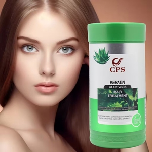 広州メーカーCPSクイックヘアリペアケラチン トリートメント アロエエキス＆アルガンオイルヘアマスククリームタイプ - Product Image 1