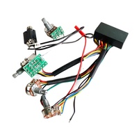 Circuit préampli de guitare passif et actif EQ 2 bandes pour guitares