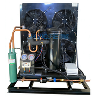 Unité de condensation à compresseur scroll SNOWCORE 5HP, réfrigérant R404A, refroidie par air, 380V-420V/3Ph/50Hz, capacité de refroidissement de 110,5 m³/h