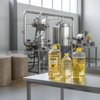 Ligne de production complète d'huile de soja, de tournesol et d'arachide, équipement automatique de fabrication d'huile comestible, usine de transformation