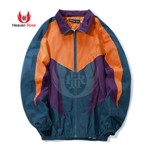 De a prueba de viento chaquetas al aire libre Golf deporte 1/4 cremallera viento interruptor chaqueta de los hombres - Product Image 3