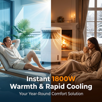 Refroidisseur d'air évaporatif portable personnel pour intérieur, maison et extérieur, refroidisseur d'air solaire DC pour le désert