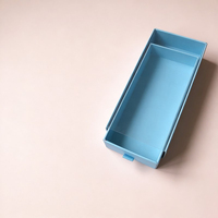 Boîte cosmétique en gros pour faux cils avec plateau à fenêtre en plastique, boîte vide à tiroir magnétique, boîte à cils en papier avec étui