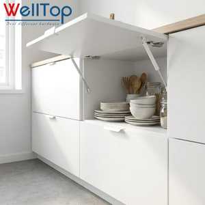 WELLTOP Nouveautés Accessoires de <span class=keywords><strong>cuisine</strong></span> 100N <span class=keywords><strong>Amortisseur</strong></span> à gaz pour porte de <span class=keywords><strong>meuble</strong></span> mural, vérin de levage hydraulique à fermeture douce - Product Image 3