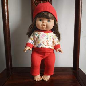 <span class=keywords><strong>Miniland</strong></span>-monos de muselina sólida de una pieza para <span class=keywords><strong>muñeca</strong></span>, ropa de verano - Product Image 3