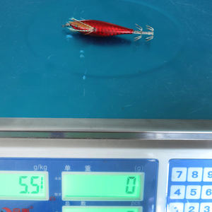 Usine OEM 8CM Crevettes en bois Leurre de pêche artificiel Vente en gros EGI <span class=keywords><strong>Duel</strong></span> Squid Jig - Product Image 3