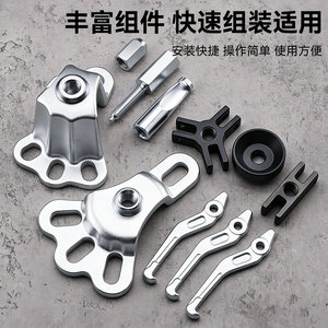 20 Piece Disassembly Tool Set Inner Outer Bearing <b>Pullers</b> Carbon Steel Automotive Repair Kit - Product Image 4