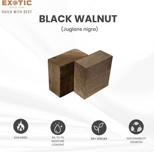 Máy Tiện Ô liu biến kỳ lạ gỗ Bát trống gói của 2 đẹp Walnut Bát khoảng trống cho biến, phù hợp khắc/whittling khối - Product Image 4
