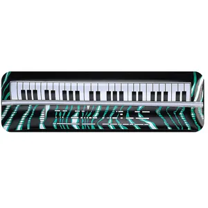 Opblaasbare Keyboard Piano Rock Ster Speelgoed Opblaasbare Partij Rekwisieten Elektrische Opblazen Keyboard Piano Rock And Roll Party Decoraties