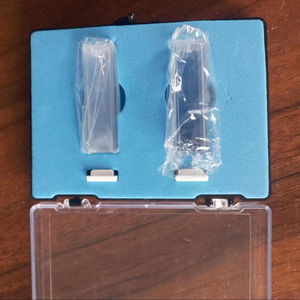 Cuvette Lab kaca Quartz, Cuvette spektrofotometer dengan bening pipa tekuk dan layanan pemotong - Product Image 4