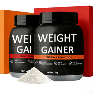 Nutrition Sportive - Isolat de Protéines de Lactosérum pour Adultes - Poudre de Prise de Masse - Suppléments de Haute Qualité pour la Musculation - Carbo Gain - Certifié HALAL - Product Image 1